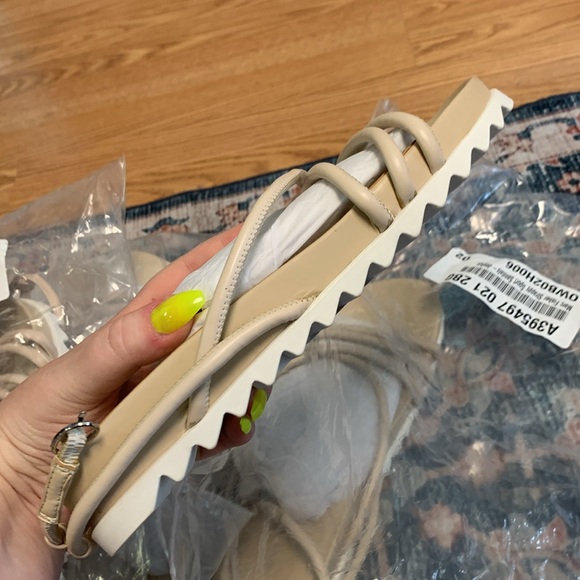 Marc Fischer tan qvc sandals qvc new joylyn - Picture 4 of 4